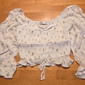 Hollister Floral Blouse